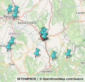 Mappa Via Borroni, 06034 Foligno PG, Italia (15.82615)