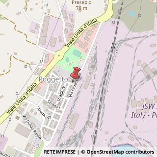 Mappa Via Montecaselli, 5, 57025 Piombino, Livorno (Toscana)