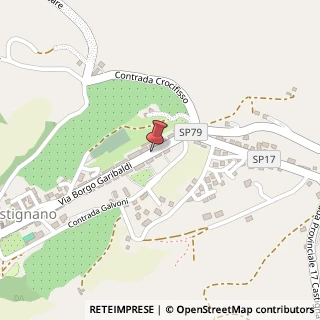 Mappa Via Borgo Garibaldi, 193H, 63072 Castignano, Ascoli Piceno (Marche)