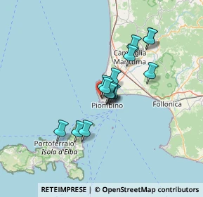 Mappa Via S. Quirico, 57025 Piombino LI, Italia (10.20467)