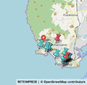 Mappa Via S. Quirico, 57025 Piombino LI, Italia (2.239)