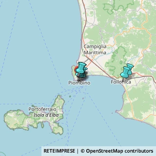 Mappa Viale Vittorio Bachelet, 57025 Piombino LI, Italia (19.24667)
