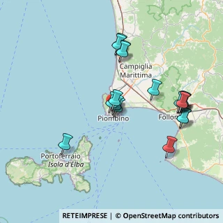 Mappa Viale Vittorio Bachelet, 57025 Piombino LI, Italia (15.76111)