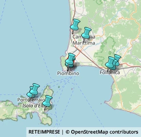 Mappa 57025 Piombino LI, Italia (14.41727)