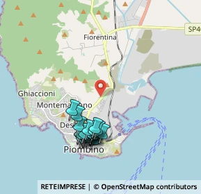 Mappa Piombino, 57025 Piombino LI, Italia (1.988)