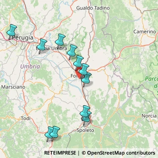 Mappa Via Antonio Pacinotti, 06034 Foligno PG, Italia (17.79909)