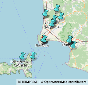 Mappa 57025 Piombino LI, Italia (14.2215)