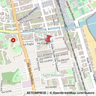 Mappa Via Venezia Giulia, 4, 63074 San Benedetto del Tronto, Ascoli Piceno (Marche)