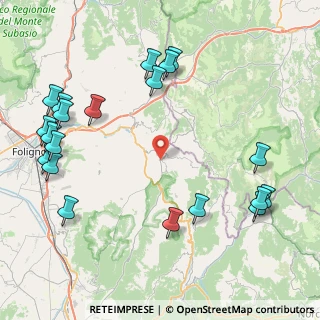 Mappa Via Onorio di Bartolomeo, 06030 Sellano PG, Italia (11.2045)