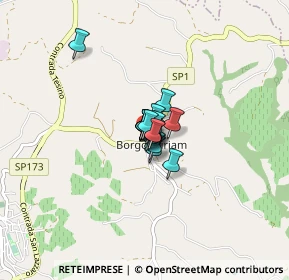 Mappa Contrada Tesino, 63073 Borgo Miriam AP, Italia (0.25789)