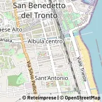 地図 San Benedetto del Tronto