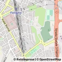 Karte Foligno