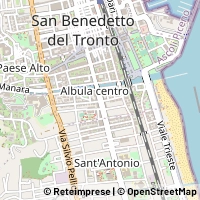 Map San Benedetto del Tronto