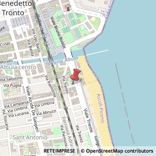Mappa Viale Trieste, 22, 63074 San Benedetto del Tronto, Ascoli Piceno (Marche)