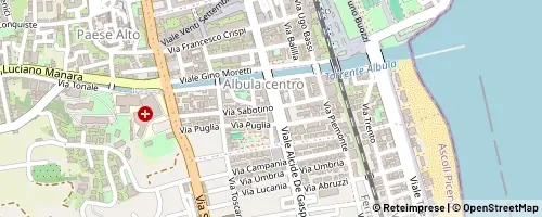 Mappa San Benedetto del Tronto