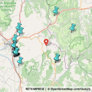 Mappa Via Monte Puro, 06030 Sellano PG, Italia (12.216)