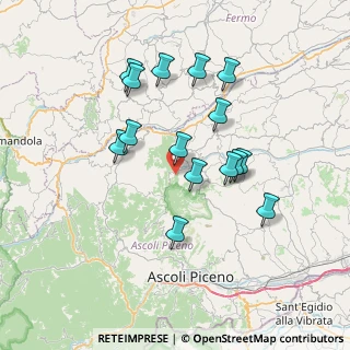 Mappa 63071 Rotella AP, Italia (6.884)