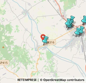 Mappa Via Pantane, 06031 Bevagna PG, Italia (5.97455)