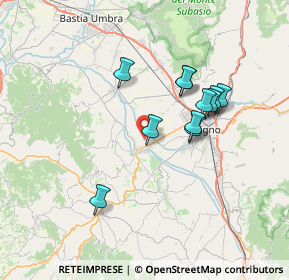 Mappa Via Pantane, 06031 Bevagna PG, Italia (6.31727)