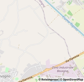 Mappa Via Pantane, 06031 Bevagna PG, Italia (0.71538)