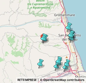 Mappa Via Fiorito Col, 63075 Acquaviva Picena AP, Italia (4.73846)