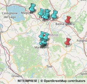 Mappa Vocabolo Bovignano, 06055 Marsciano PG, Italia (13.422)