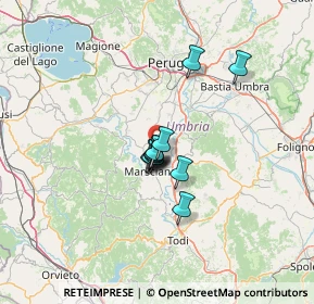 Mappa Vocabolo Bovignano, 06055 Marsciano PG, Italia (7.92333)