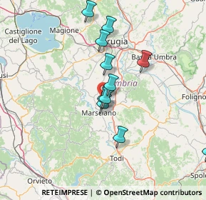 Mappa Vocabolo Bovignano, 06055 Marsciano PG, Italia (13.29727)