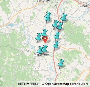 Mappa Vocabolo Bovignano, 06055 Marsciano PG, Italia (5.77167)