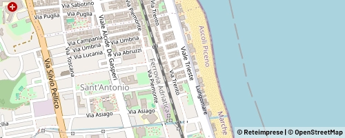 Mappa San Benedetto del Tronto