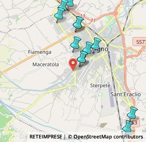 Mappa Via Francesco Caracciolo, 06034 Foligno PG, Italia (2.2125)