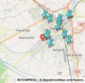 Mappa Via Francesco Caracciolo, 06034 Foligno PG, Italia (1.84)