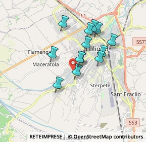 Mappa Via Francesco Caracciolo, 06034 Foligno PG, Italia (1.47231)