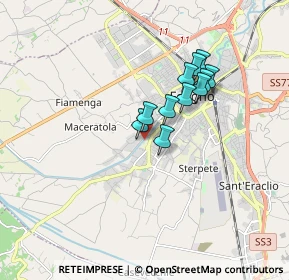 Mappa Via Francesco Caracciolo, 06034 Foligno PG, Italia (1.31)