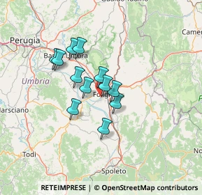 Mappa Via Francesco Caracciolo, 06034 Foligno PG, Italia (9.9575)