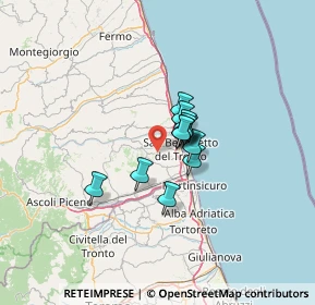 Mappa 63075 Acquaviva Picena AP, Italia (7.4025)