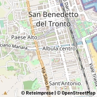 地図 San Benedetto del Tronto