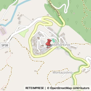 Mappa Via dei Tiratori, 13, 63858 Montefortino, Fermo (Marche)