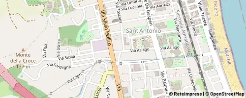 Mappa San Benedetto del Tronto