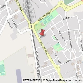 Mappa Via Treviso, 2H, 06034 Foligno, Perugia (Umbria)