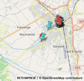 Mappa Via Vincenzo Cuoco, 06034 Foligno PG, Italia (1.8985)