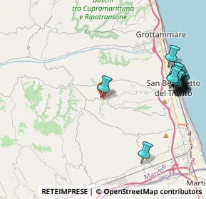 Mappa Viale G. Leopardi, 63075 Acquaviva Picena AP, Italia (5.3995)