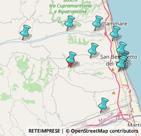 Mappa Viale G. Leopardi, 63075 Acquaviva Picena AP, Italia (4.82636)