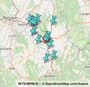 Mappa Via Giovanni Marignolli, 06034 Foligno PG, Italia (10.49867)