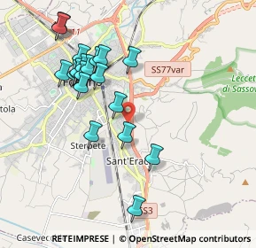 Mappa Via Verona, 06034 Foligno PG, Italia (2)