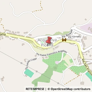 Mappa Via Paolo Assalti, 55, 63075 Acquaviva Picena, Ascoli Piceno (Marche)