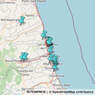 Mappa Via Lombardia, 63074 San Benedetto del Tronto AP, Italia (11.9825)