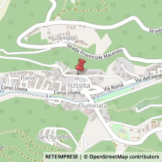 Mappa Via Paglia Artusi, 2, 62039 Ussita, Macerata (Marche)