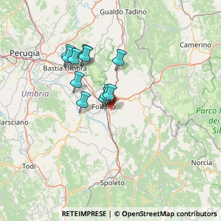 Mappa Localita' Carpello, 06034 Foligno PG, Italia (12.37)