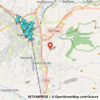 Mappa Localita' Carpello, 06034 Foligno PG, Italia (2.69417)